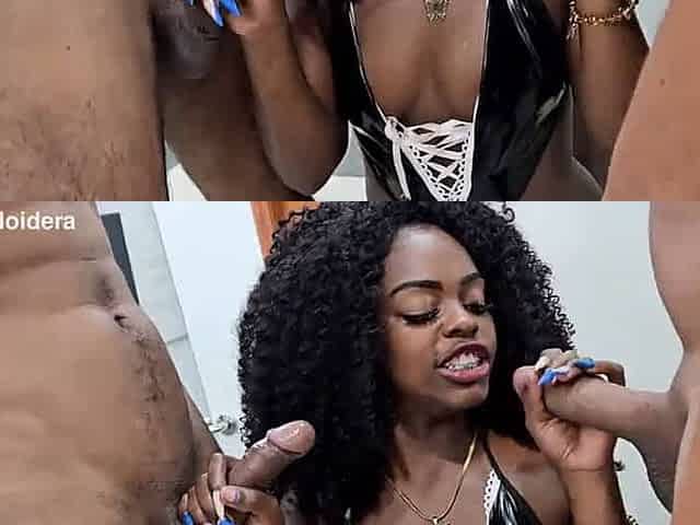 african young chick gangbang