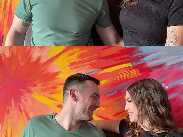 Cute Lalin girl Beauty Next Door Invites White Dude Into Her Apartment
