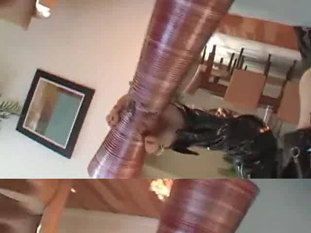 Faye Runaway likes feeling ramrod in her booty and drinking cum