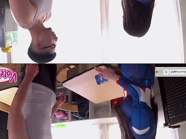 Violet Myers - Miss Captain America (2024-11-08) 1080p Nvc6 - Creampie