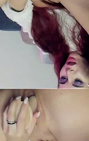I Fuck My Creamy Pussy with Dildo and Getting Exiting More and More
