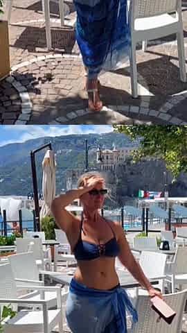 Amateur Blonde Mature Wife Enjoys Sex After Walk