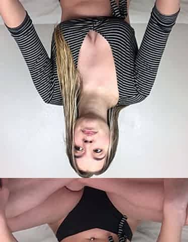 Blonde emo amateur solo masturbation