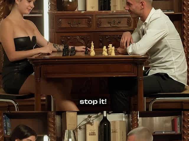 Checkmate Valkiria lost her butt sex virginity