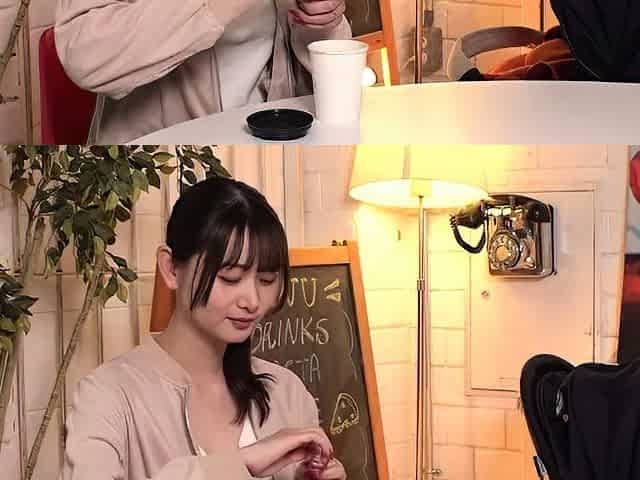 Japanese teen sucking POV cock