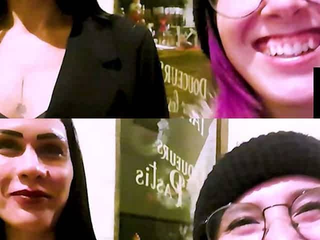 Ma slut roommate and her girlfriend are looking for ice