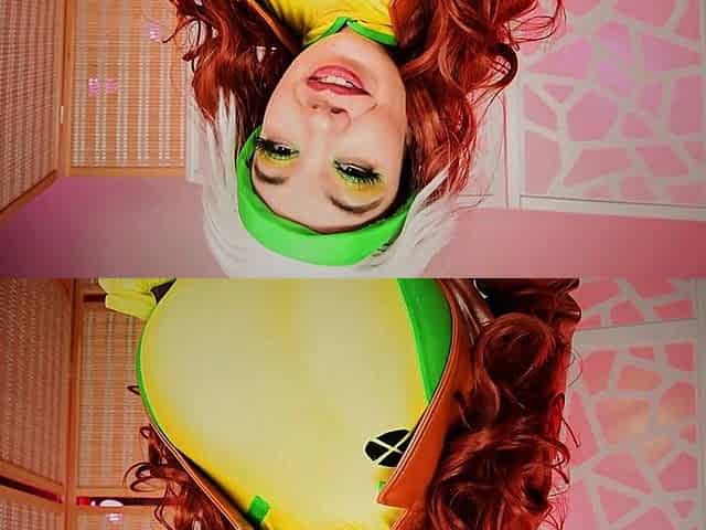 X-men: Rogue Dick Drain!! Succubus MILF