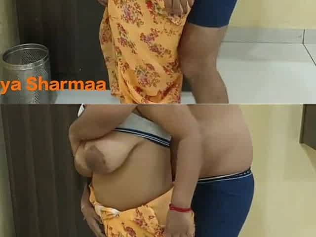 Indian Maid Fucked by Owner in Yellow Saree
