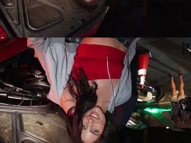 Theodora Day And Parker Ambrose - Car Meet Up