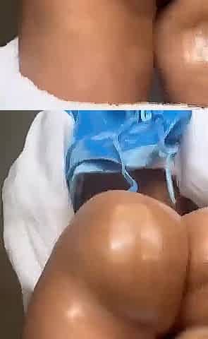 Silly little rabbit loves shaking her thick, jiggly ass for everyone.