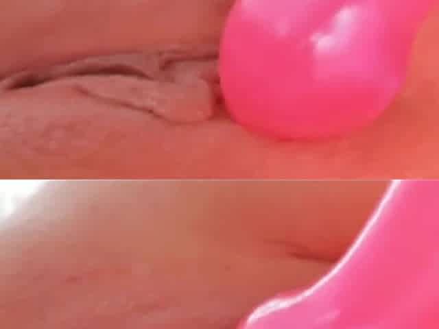 Playing with my soaked twat three ( Toys )