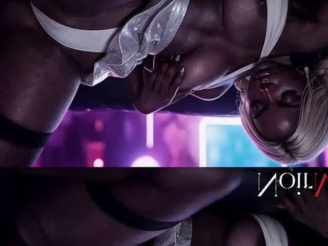This soaked ebony cutie cheated on her boyfriend with me by letting me screw her taut twat hard [AI]