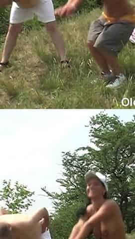 Olds fuck dolls - Pavel Terrier fucks young chick Winnie Helenka outdoors