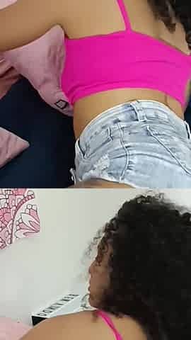 Big Ass Brunette Crazy for Sex