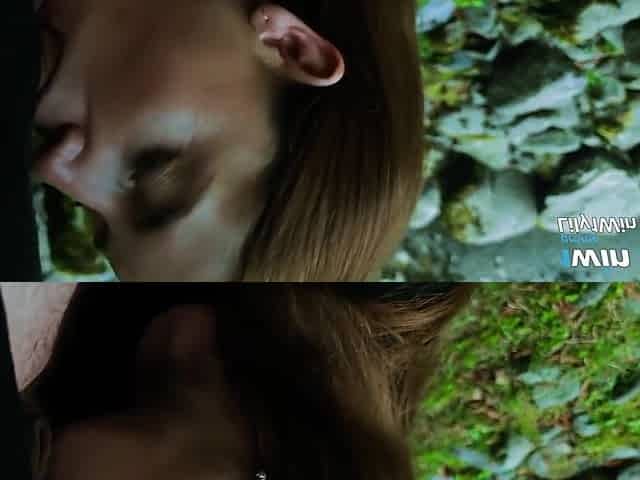 Verified Amateurs In She Got A Mouthful Of Warm Cum In The Forest