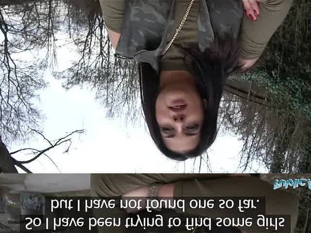 Public Agent Outdoor orgasms for Serbian girl