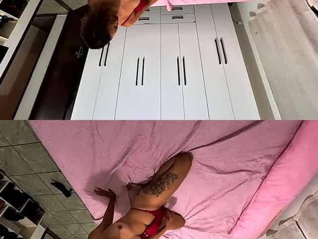 POV - Masturbation with Anal Plug, Moaning and Orgasm for Her Lover