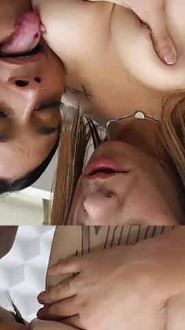 Janaina Sucking on Breasts and Licking Armpits!