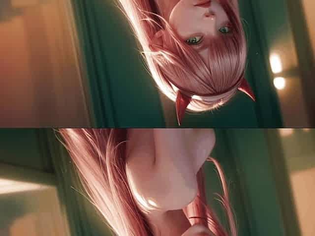 "AI generated Zerotwo (Darling in the Franxx)"