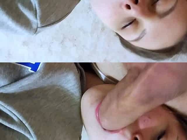 I Shoot by Myself how his Big Dick Fucks my Mouth hiYouth