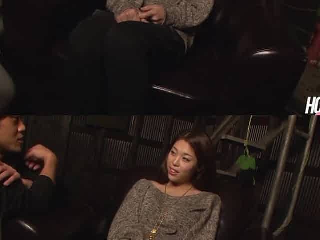 Hot Japanese Babe in Ripped Jeans Ayaka Minamino Gets Creampied