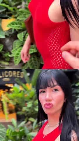 Latina Babe Yenifer Chacon Flirts On The Rooftop