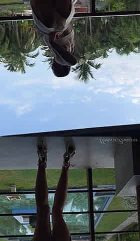 Outdoor Flashing, Modeling, Spitting on Boobs, Fake Cum Play