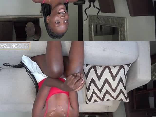 Taut Black Honey Bounces Her Ebony Twat On BWC Casting Agent In Homemade Casting