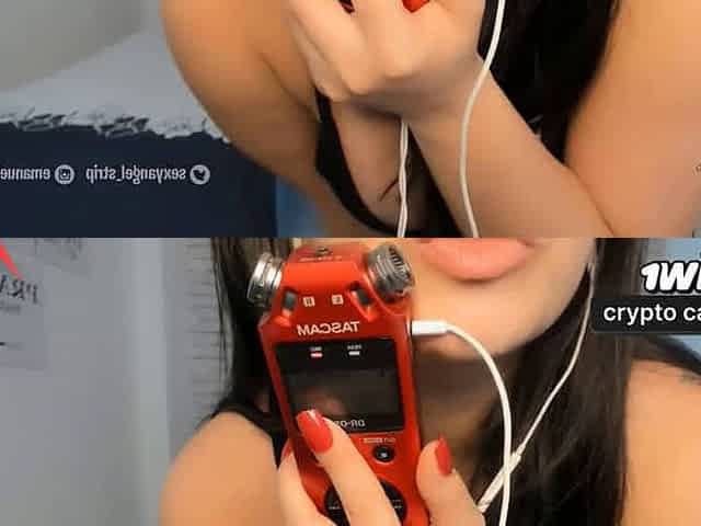 ASMR INTENSE Sexy big bootie latina wearing taut jeans trousers dirty chatting twerking and blowjob