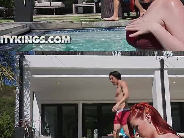 REALITY KINGS - Curvy Abigaiil Morris Sneaks Away For Some Steamy Vacation Sex With James Gal