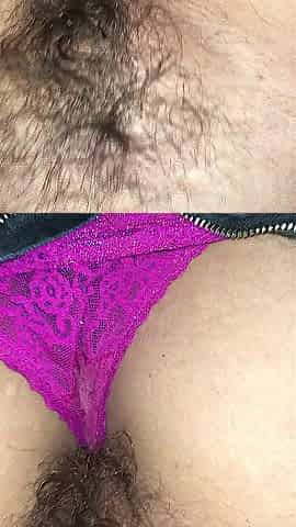 Amateur wife teasing spouse - that babe knows I love her bush and provokes me