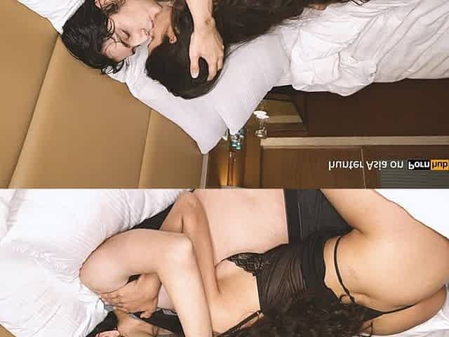 Teenagers Having Romantic Sex in Hotel Room