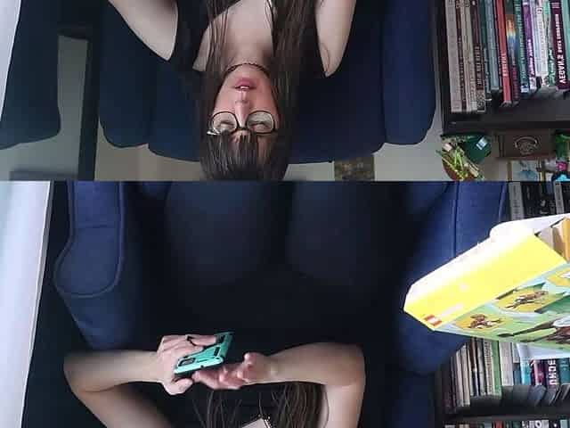 Webcam brunette solo masturbation