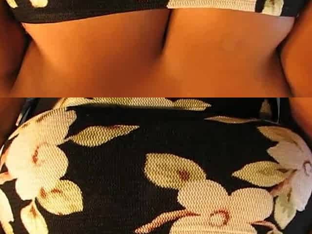 Pretty Latina with Large Juicy Tits