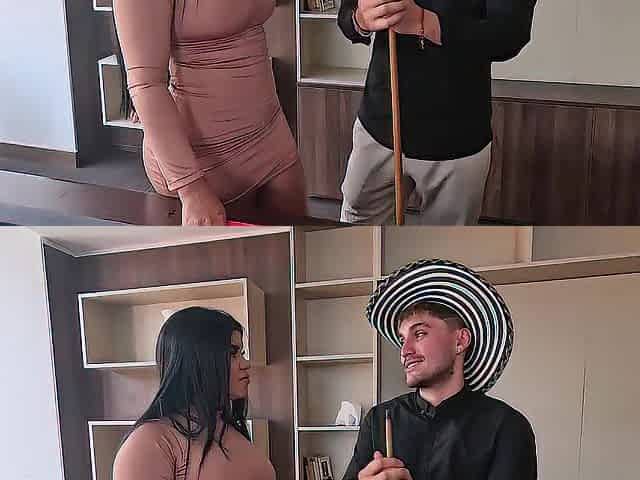 Charming brunette hair tries anal for the 1st time and her booty is taut with her boss