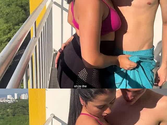 Fucking My Step Sister After Working Out - BBW