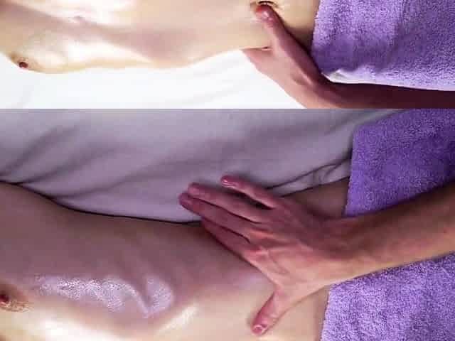 Oiled Massage Leads to Intense Squirting Orgasm