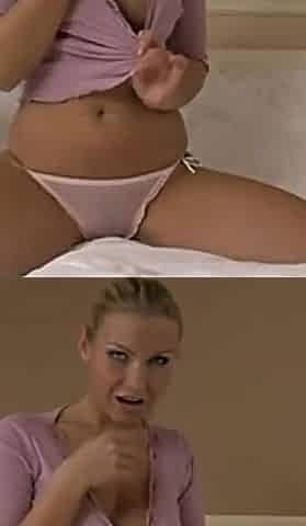 Horniest Blonde Shaved Wet Pussy Squirt with Big Vibrator Hot Masturbation Vol 48