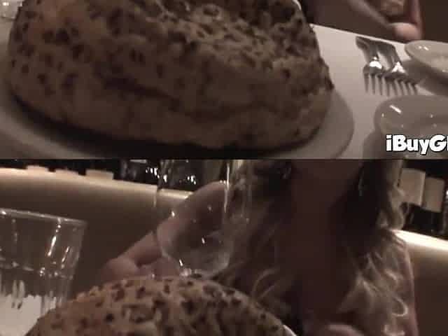 Christa Moore sucking wang then masturbating