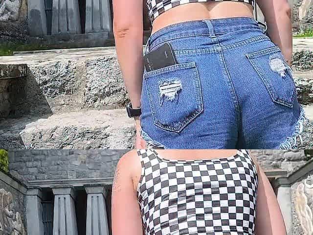Dad overspread me in cum after the temple visit