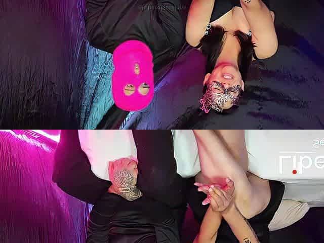 Real swinger pair swapping
