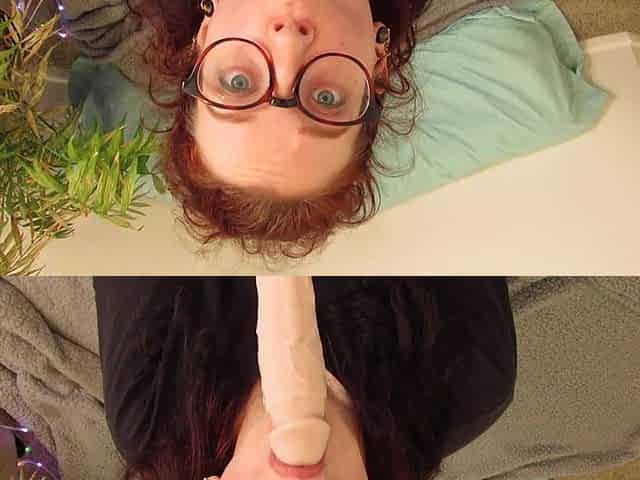 Gfe BJ and Creampie with Squirting Dildo