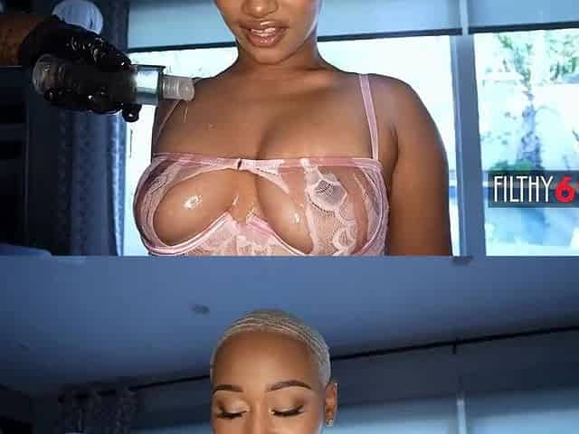 Butt ebony chick screwed coarse from behind by the masseur - Thick Butt Daphne