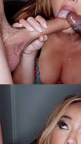Asian Girl Gets Doubly Humiliated as We Piss on Her and Double Penetrate Her Precious Pussy