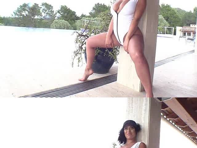 Fiona Sciciliano - White Zipper 1 - PinupFiles