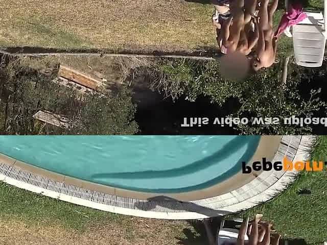 Before Their , Lydia Gets Several Dudes Hot. A Great Outdoor Blowjob!