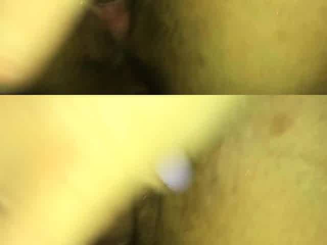 Jerking a big cock in close up