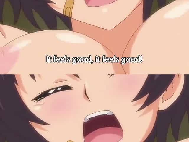 Anime dudes 3some with breasty curvy honeys