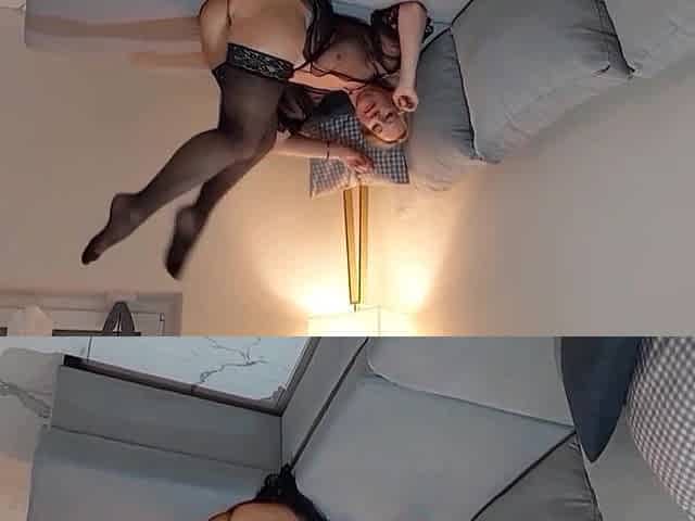 Amateur Blonde Mature Wife Enjoys Sex in Lingerie