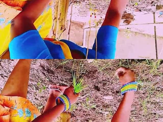 Villege aunty banging owner. Telugu smutty talks.